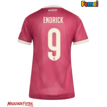 Real Madrid Endrick #9 Tricou Fotbal Replică 2026-27 Femei Treilea
